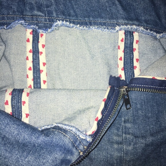 Marc Jacobs A-Line Denim Mini Skirt - Picture 4 of 4